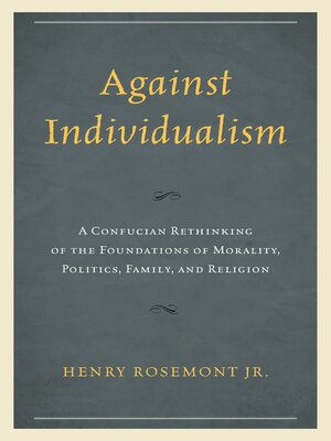 cover image of Against Individualism